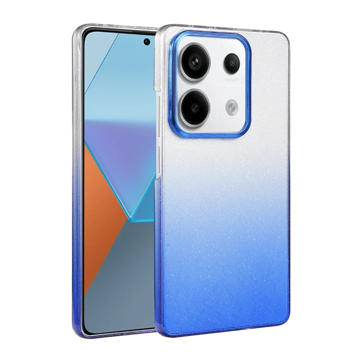 Xiaomi Redmi Note 13 Pro 4G Glossy Kapak - Mavi