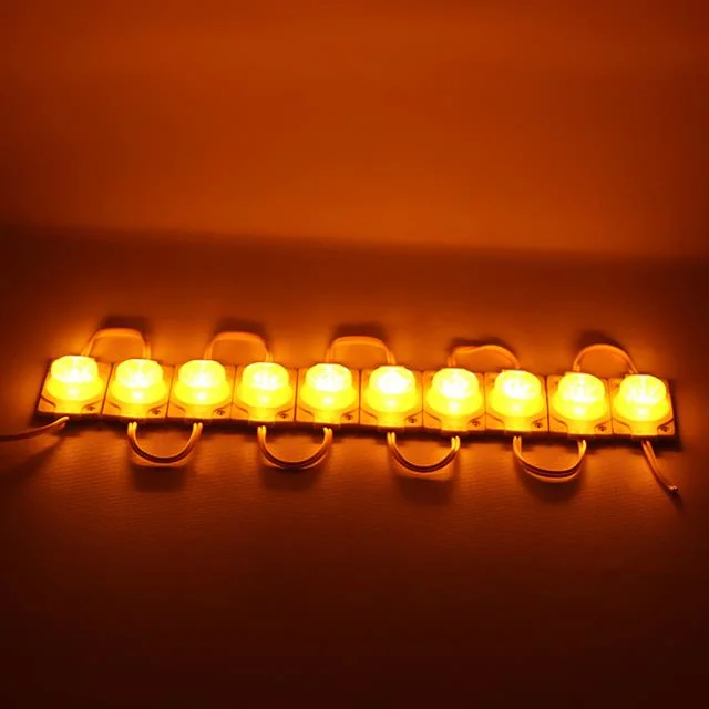 12 Volt 1.5 Watt LED Modül - Sarı Renk - 3030 Çip - 40x30 mm görsel 2