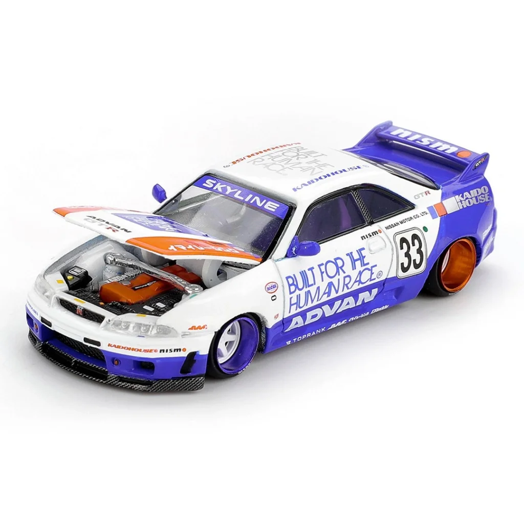 1/64 MODEL ARAÇ Kaido House Skyline GT-R (R33) BFTHR V1 görsel 2