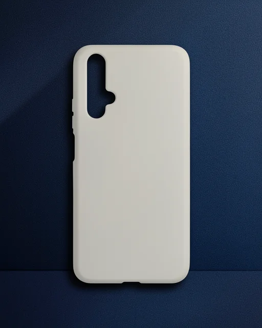 Huawei Honor 20 Kılıf Nano İçi Kadife Silikon - Kemik