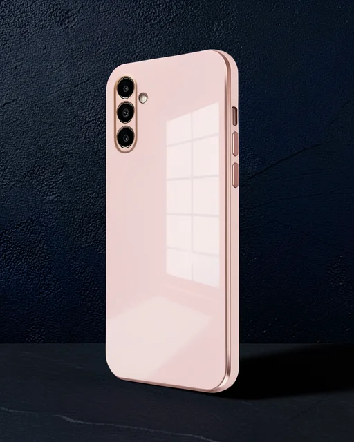 Samsung Galaxy A55 5g Kılıf Volet Silikon - Pembe