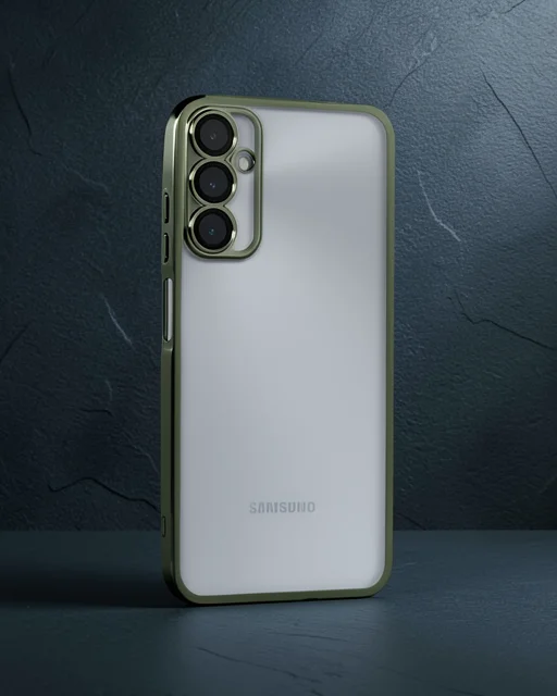 Samsung Galaxy A05s Kılıf Razer Lensli Silikon - Yeşil