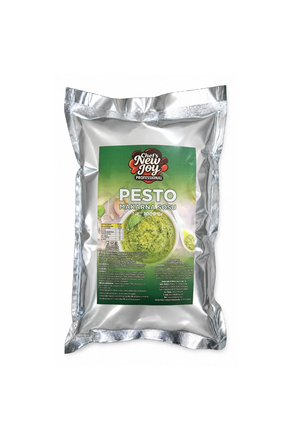 Pesto Makarna Sosu Toz 1000 gr