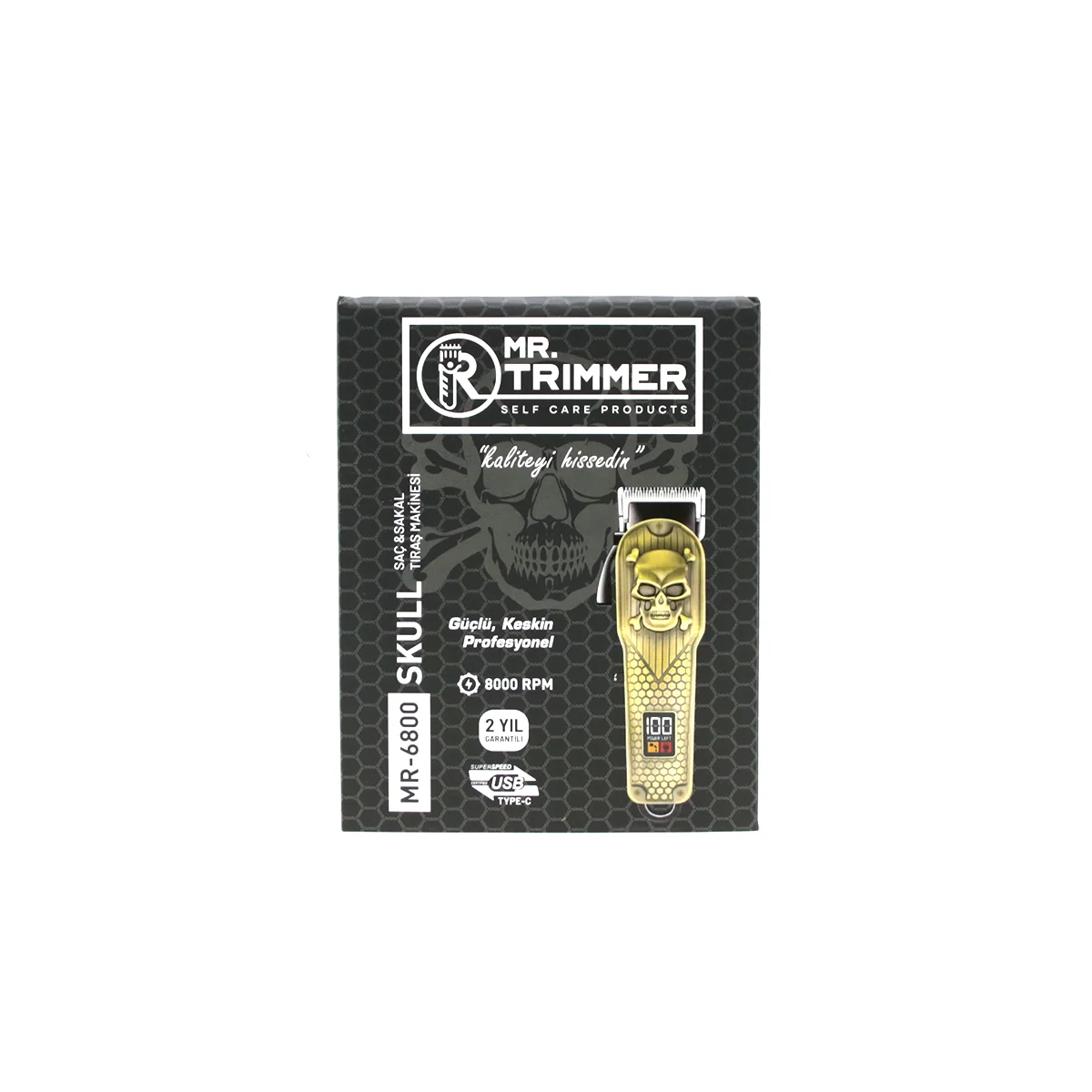 Saç ve Sakal Kesme Makinesi - Ayarlı Bıçak 0,1–0,5 mm, 8000 RPM görsel 4