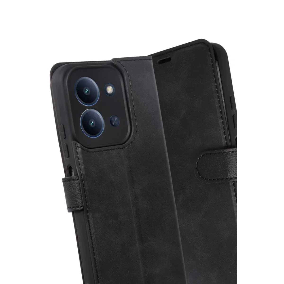 Xiaomi Redmi 15C 4G Trend S Plus Kapaklı Kılıf - Siyah görsel 3