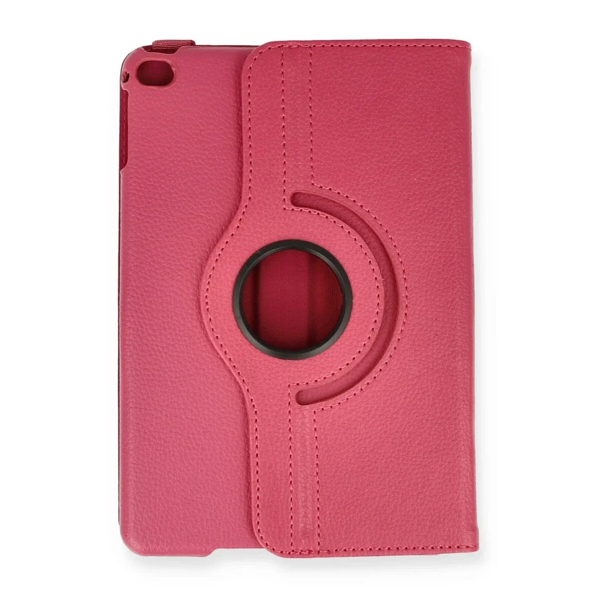 Apple iPad Mini 4 Kılıf 360 Tablet Deri Kılıf - Pembe görsel 2