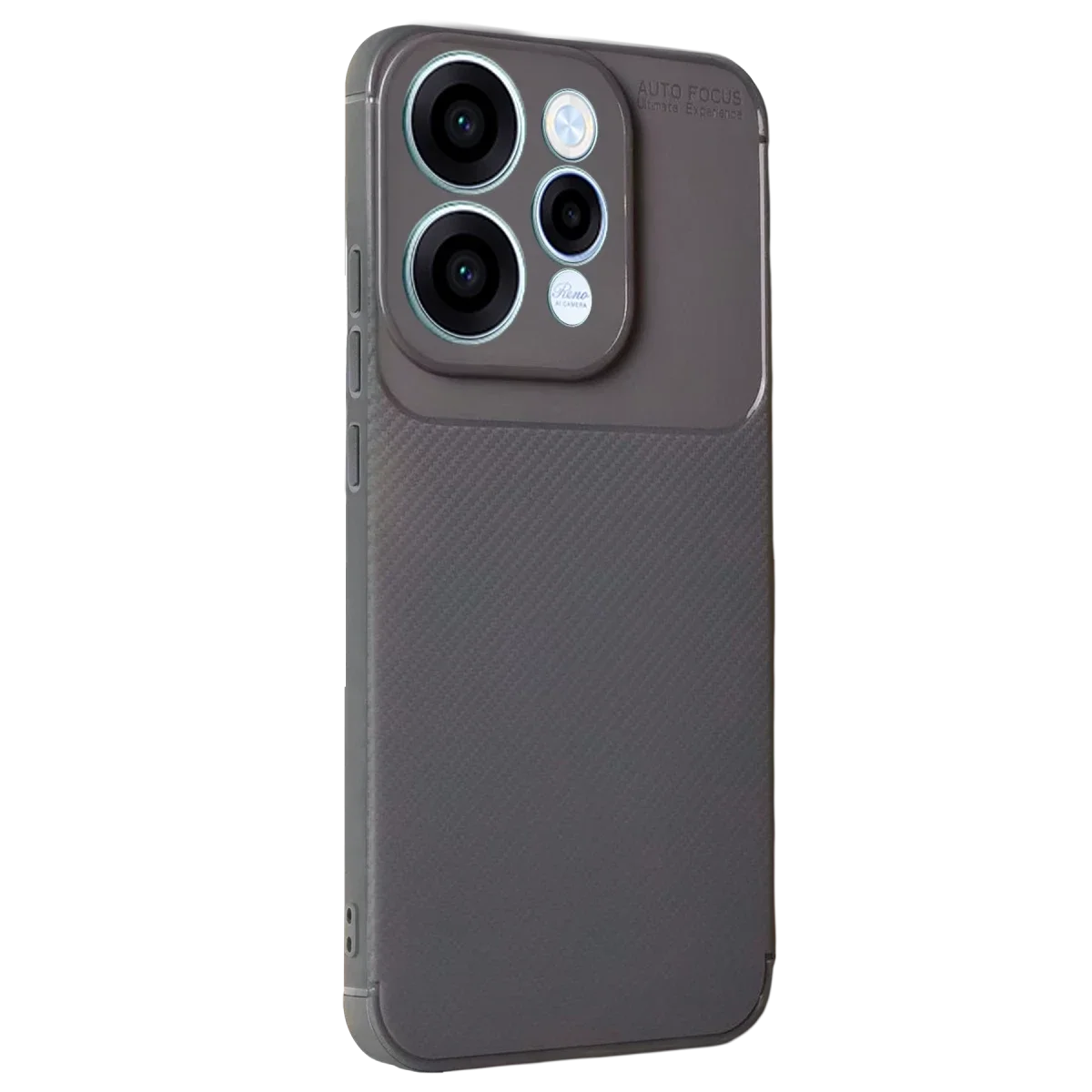 Oppo Reno 15 Auto Focus Karbon Kapak - Gri