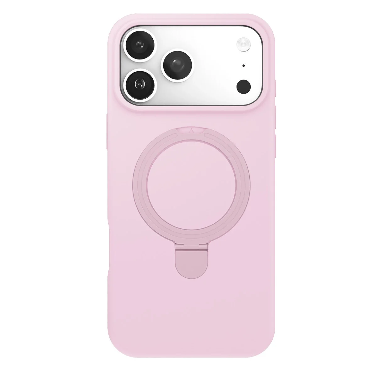 Apple İphone 17 Pro Max Regal Magsafe Standlı Kapak - Açık Pembe görsel 2