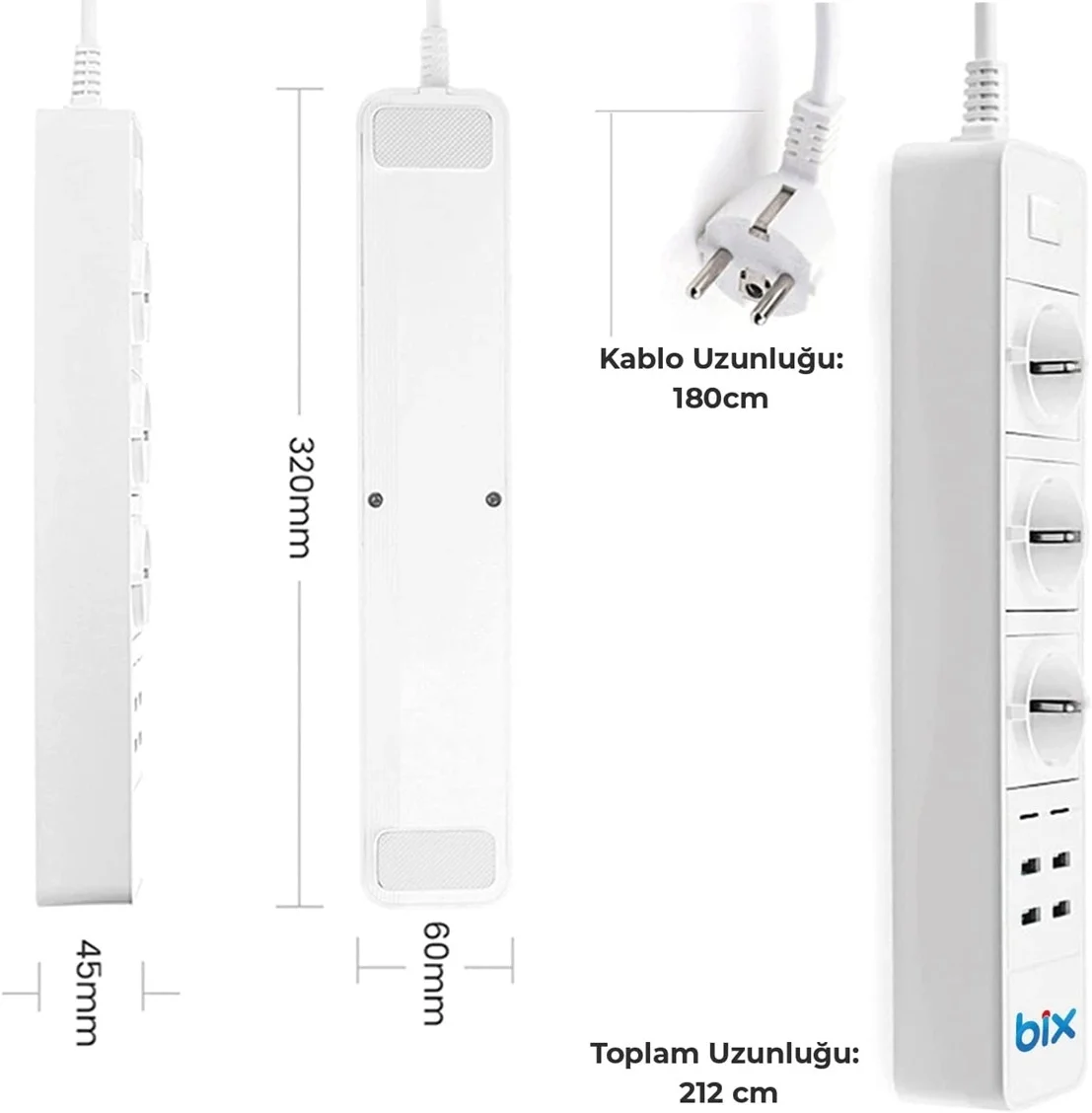 Vtn Bp-01 Wifi Yüksek Akım Korumalı Hızlı Şarj Özellikli Akıllı Priz görsel 2
