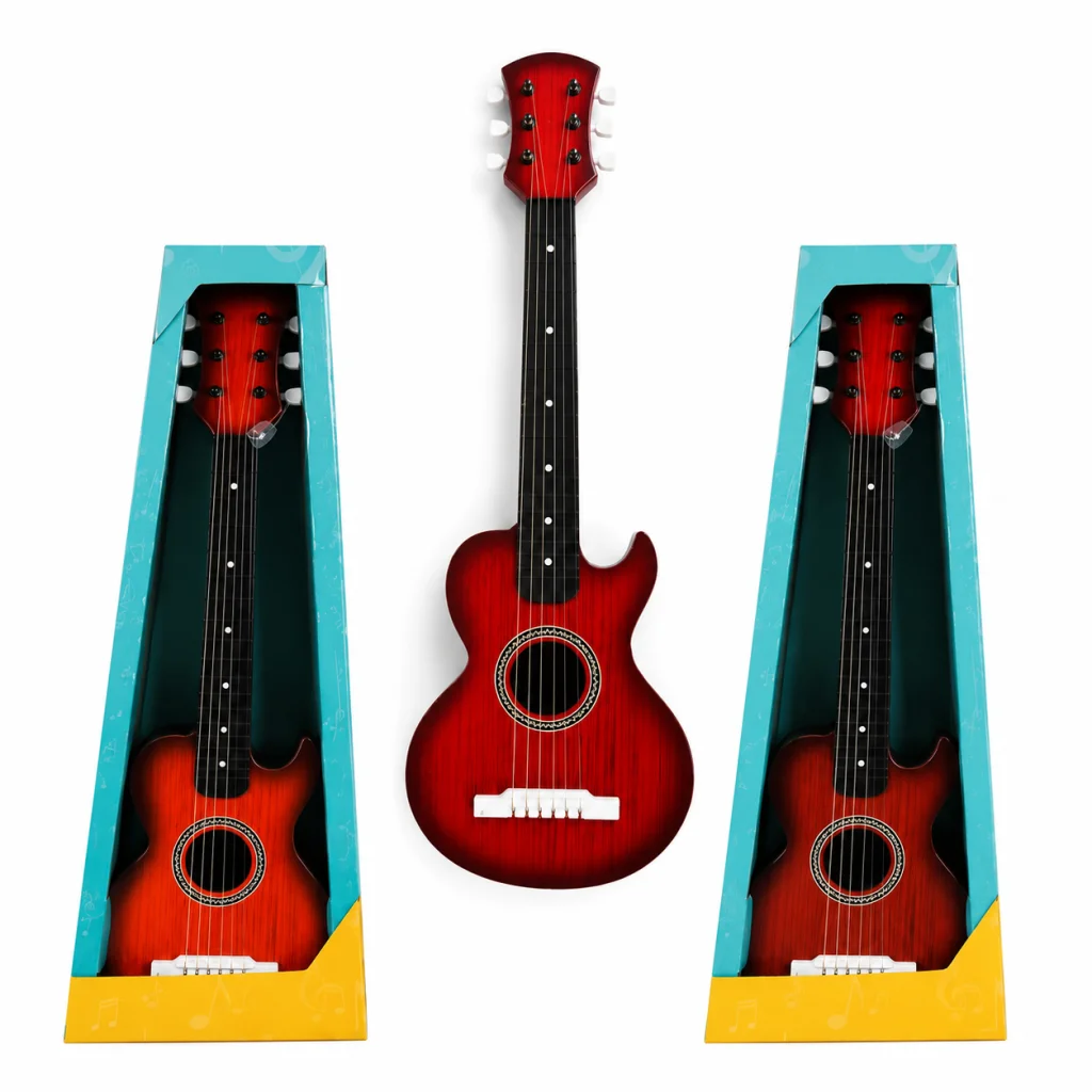 Akustik Gerçek Telli 66 Cm Oyuncak Gitar 1 Adet Fiyatıdır