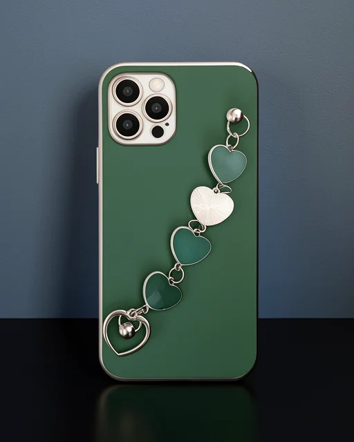 Apple İphone 12 Pro Kılıf Esila Silikon - Su Yeşili