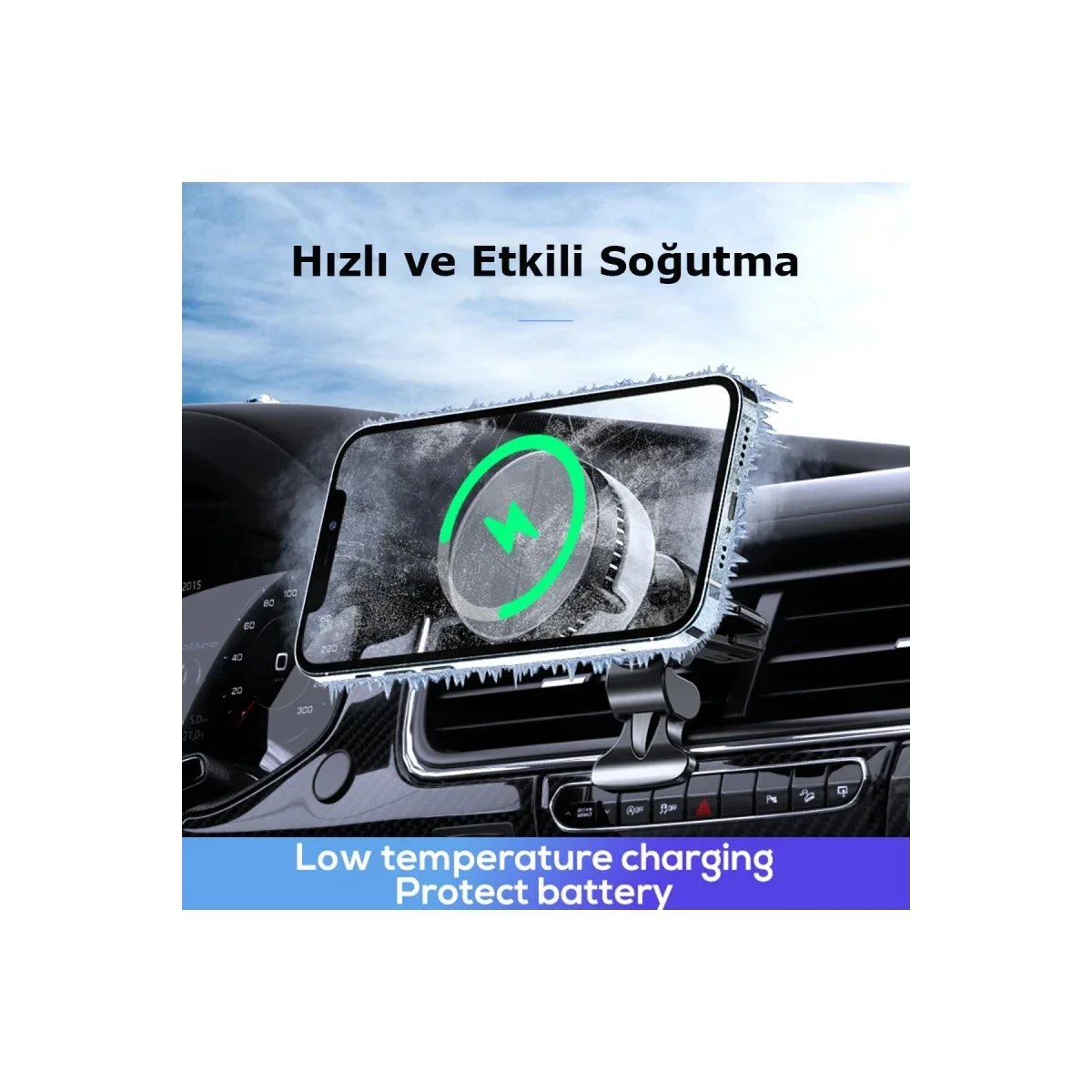 Memo GW03 Magsafe Araç Tutucu görsel 8