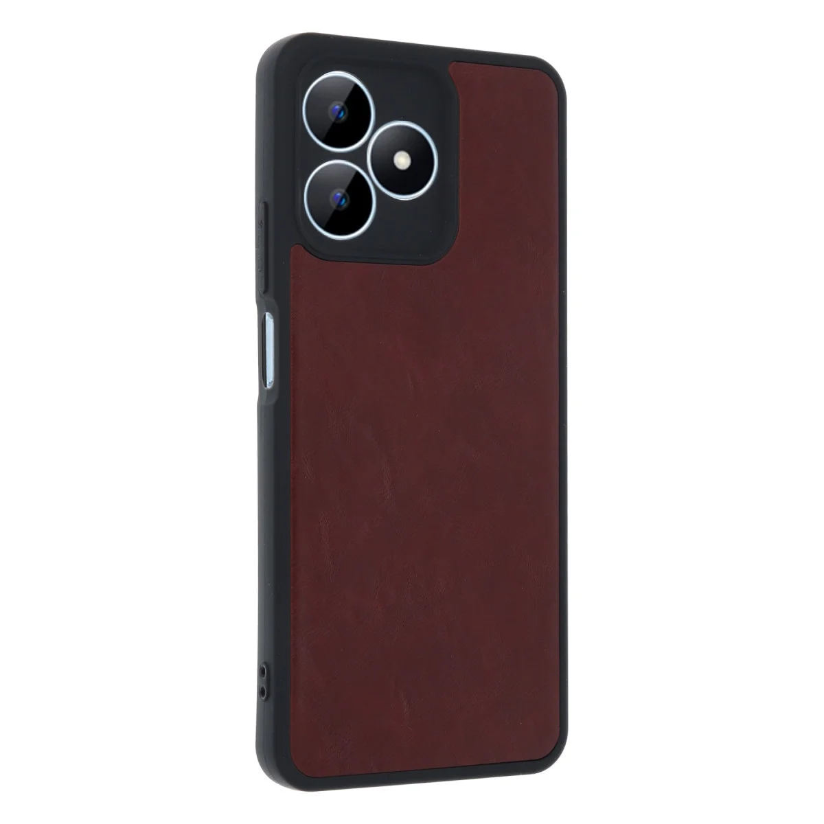 Realme Note 50 4g Kılıf Aras Deri Kapak - Bordo görsel 2