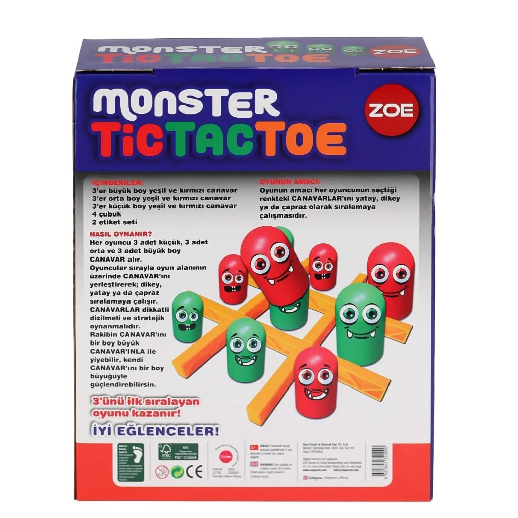 35009 Zoe Tic Tac Toe -KS Game görsel 2
