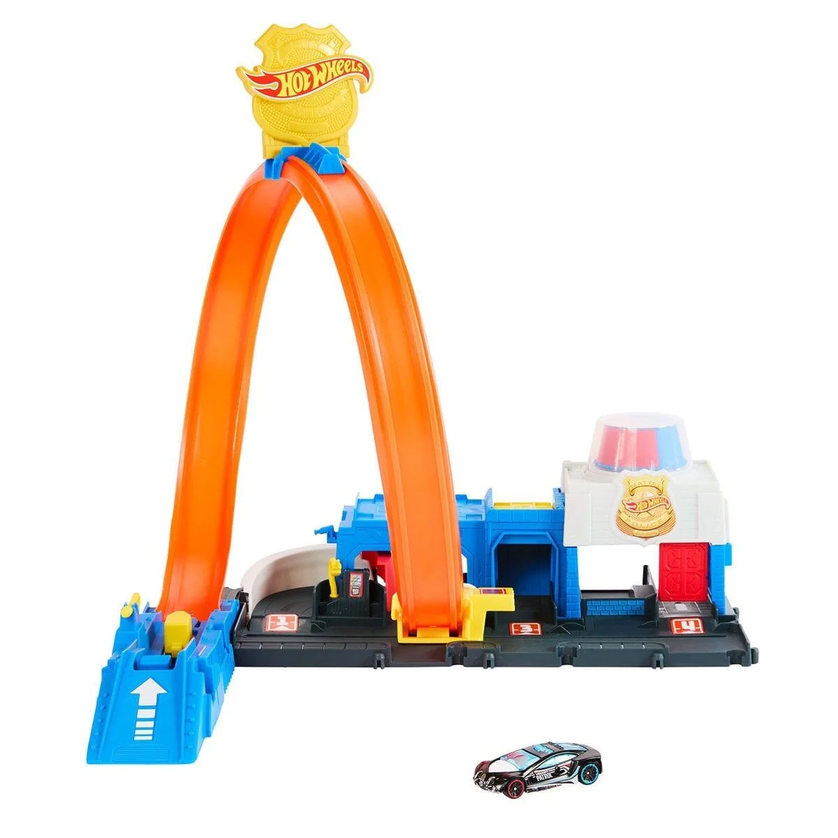 JBM71 Hot Wheels Polis İstasyonu Oyun Seti görsel 2