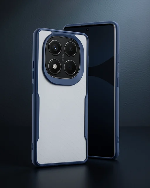 Xiaomi Redmi Note 14 Pro 5g Kılıf Boyi Silikon Kapak - Lacivert