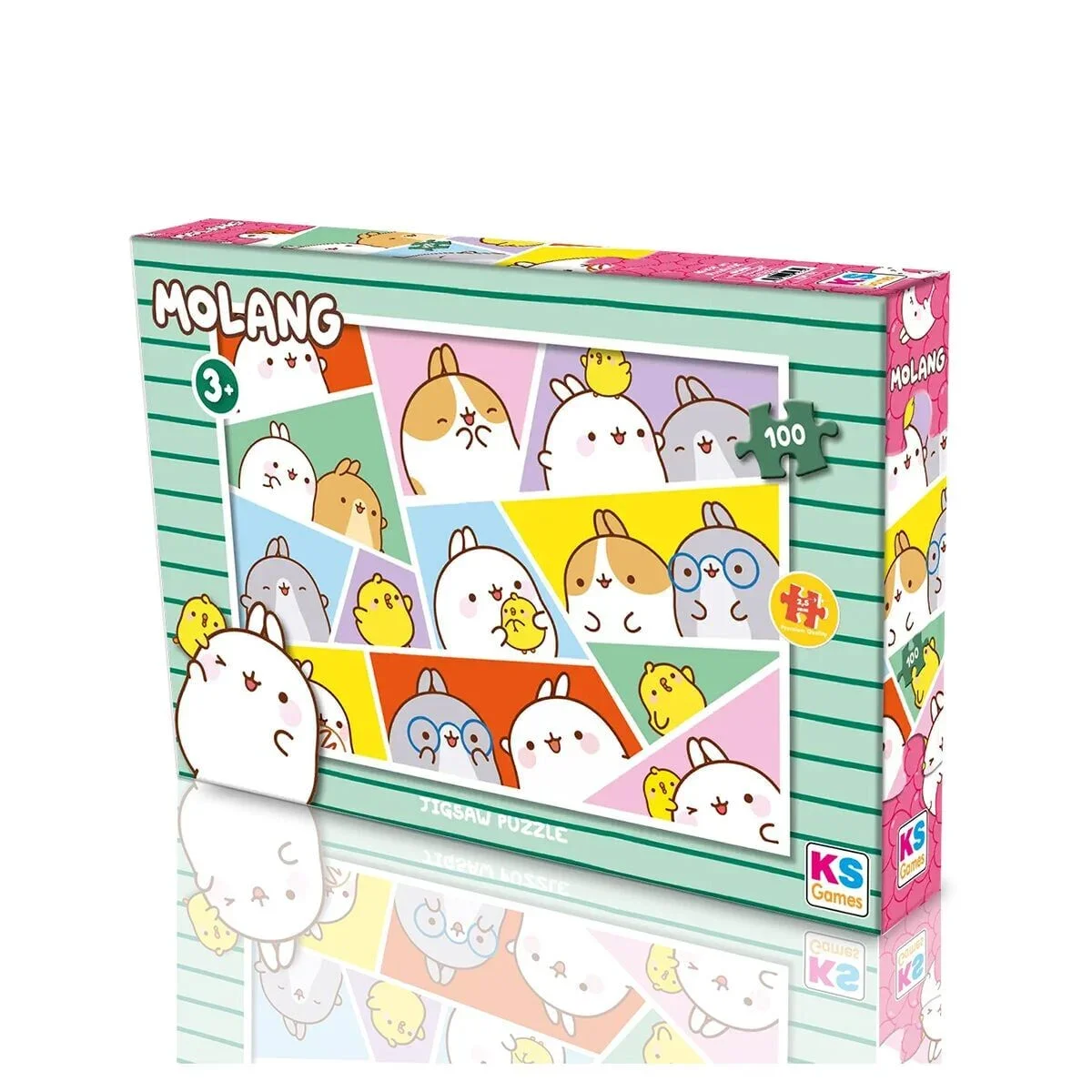Mol 714 Molang 100 Parça Lisanslı Puzzle