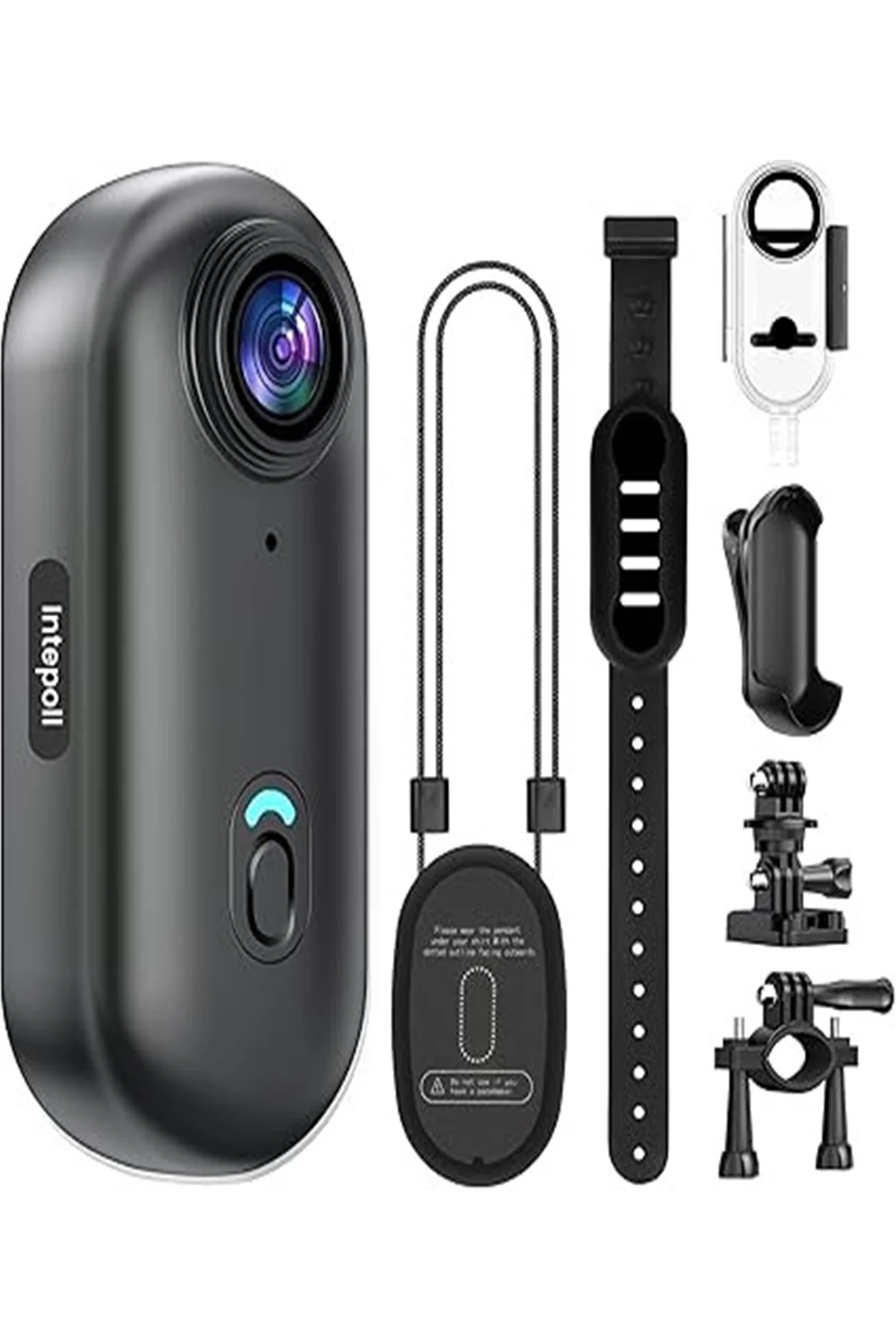 Mini WIFI Aksiyon Kamerası 1080P Taşınabilir Vücut Kamerası Giyilebilir Video Kaydedici IPX7 Su Geçirmez