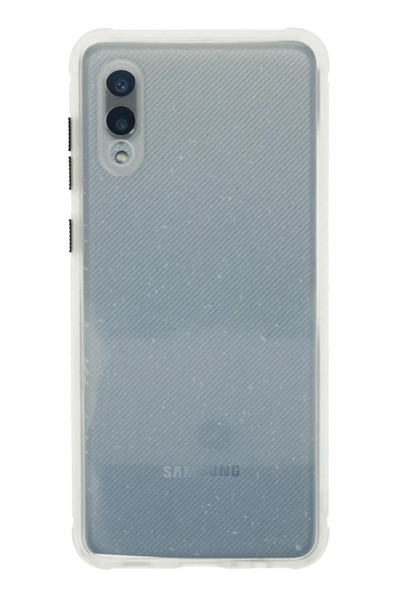 Samsung Galaxy A02 Kılıf a Şeffaf Silikon - Şeffaf