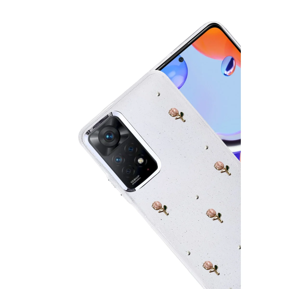 Xiao Red Note 11 Pro Fiyonk Desenli Kapak - Desen 6 görsel 2