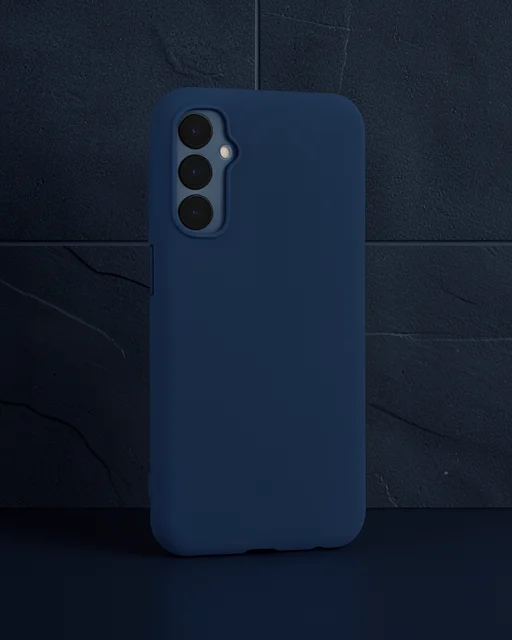 Samsung Galaxy M34 5g Kılıf First Silikon - Lacivert