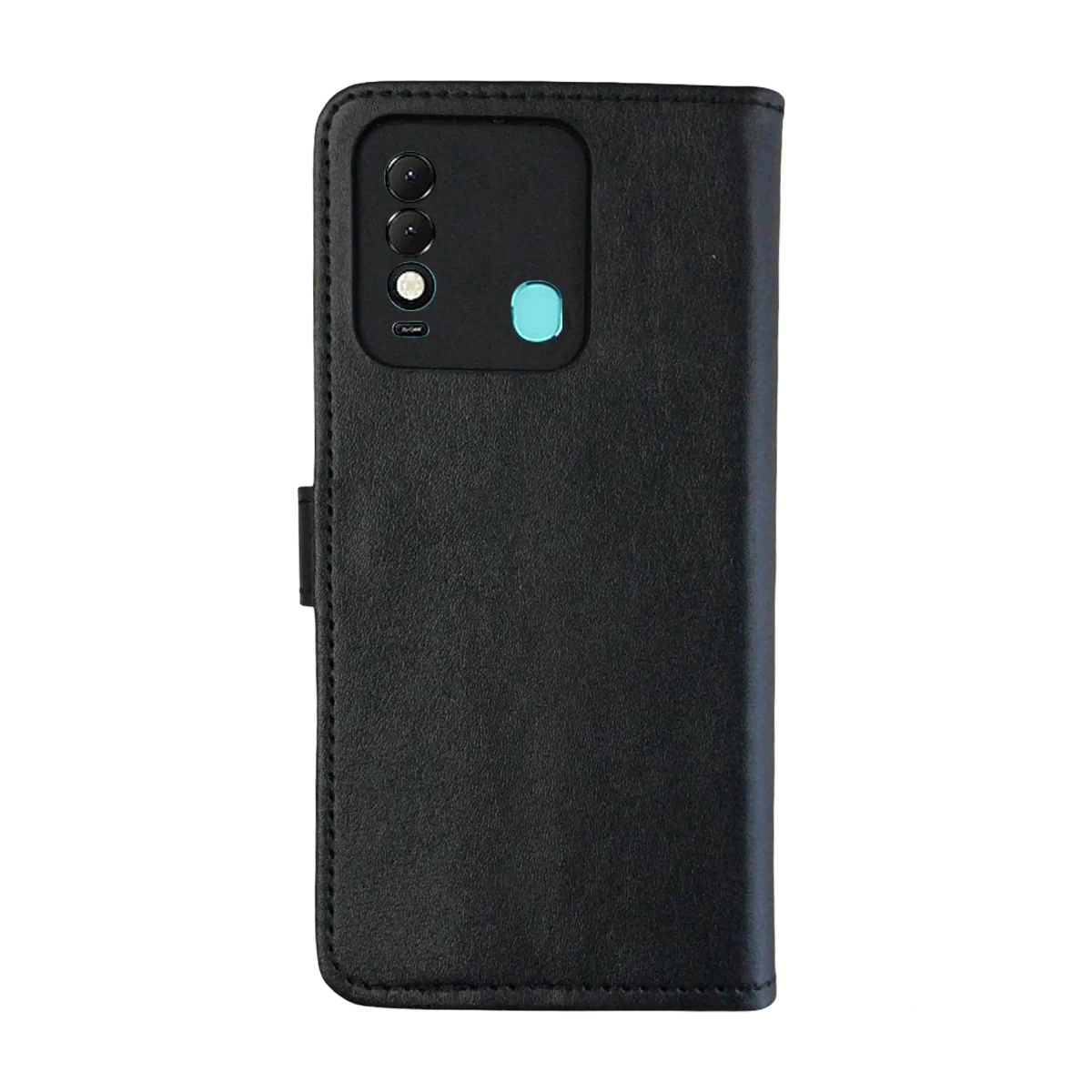 Tecno Spark 8T Trend S Plus Kapaklı Telefon Kılıf - Siyah
