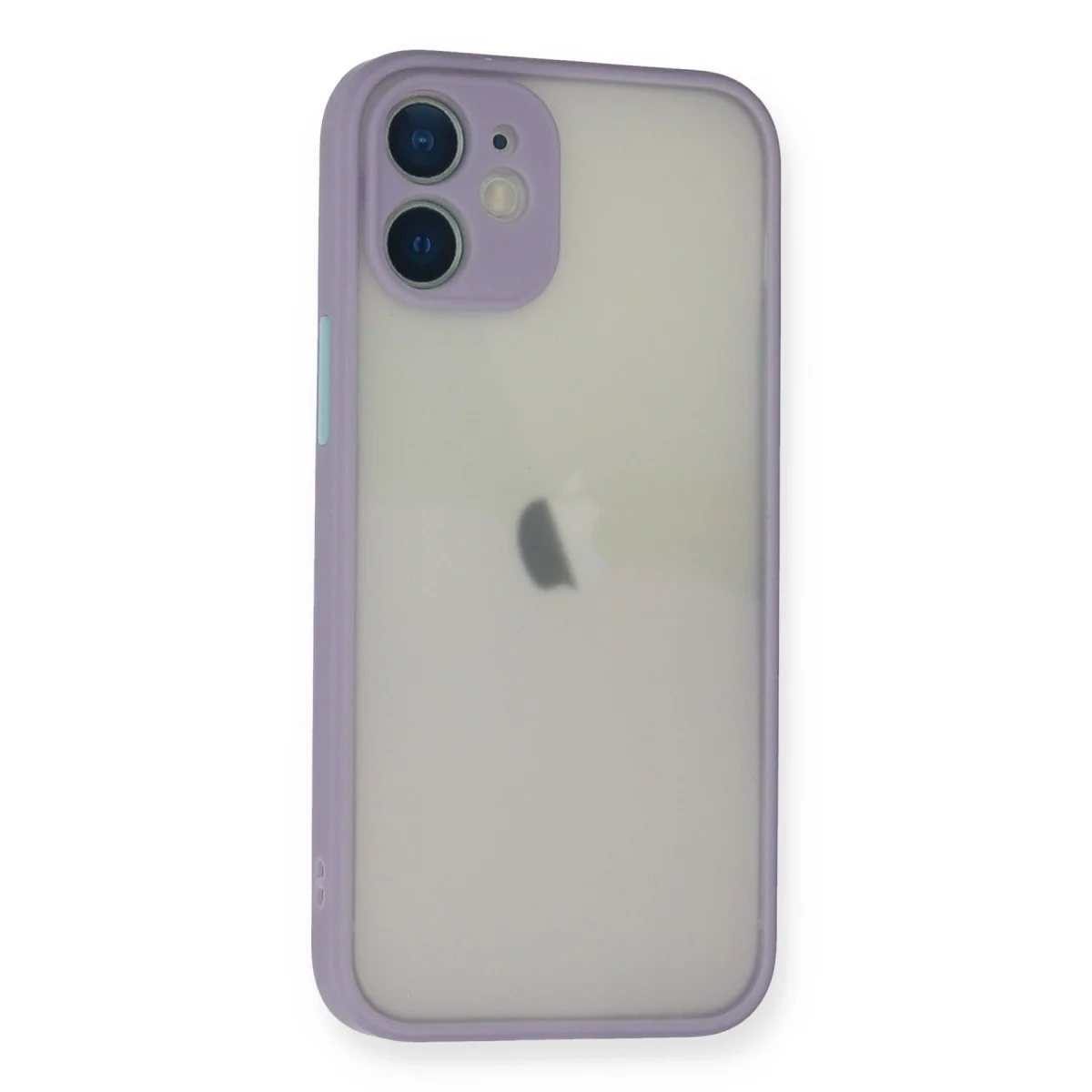 Apple İphone 11 Pro Max Kılıf Montreal Silikon Kapak - Mor görsel 2