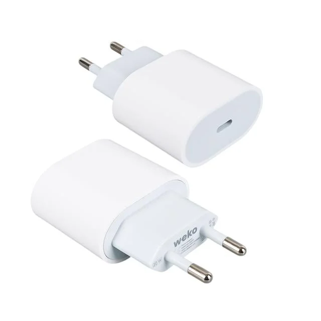 Weko Wk-26524 Beyaz Pd 20 Watt Iphone Type-C Hızlı Şarj Başlığı görsel 2