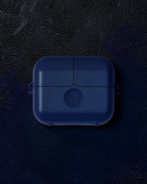 Apple Airpods 3 (3.nesil) Basmalı Kılıf - Lacivert