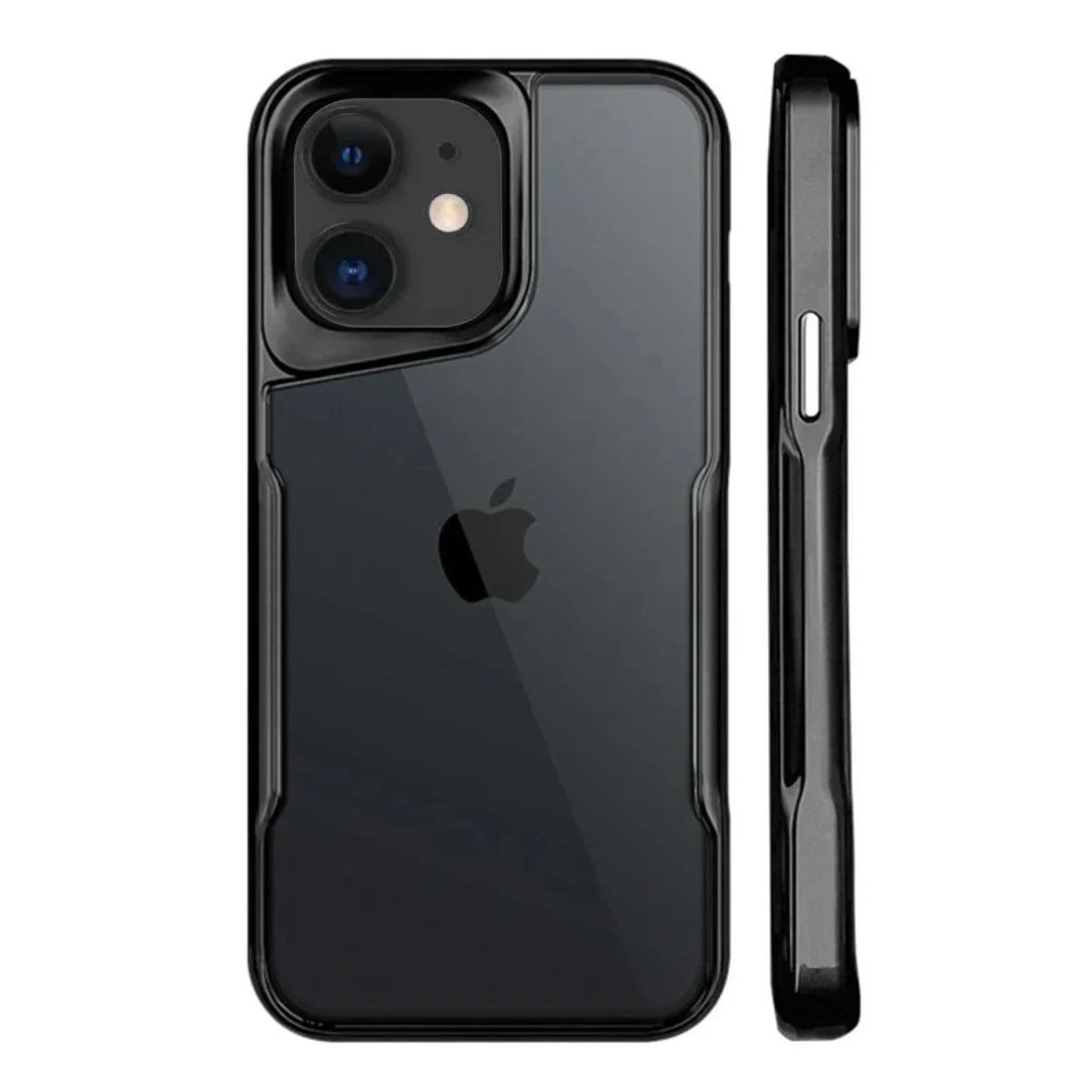 Apple iPhone 11 Kılıf Boyi Silikon Kapak - Siyah görsel 2