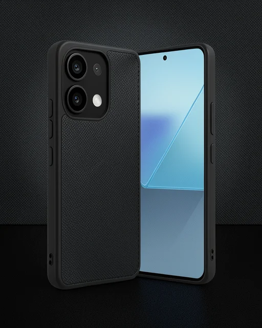 Xiaomi Redmi Note 13 Pro 5g Kılıf Aras Deri Kapak - Siyah