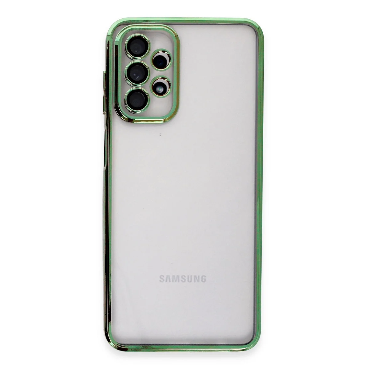 Samsung Galaxy A23 4g Kılıf Razer Lensli Silikon - Yeşil görsel 2