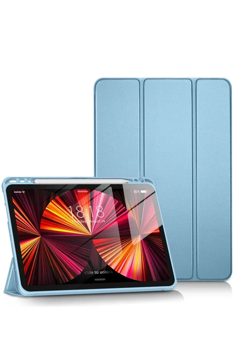 Apple iPad Pro 11 (2024) Kılıf Tablet Smart Kılıf - Mavi