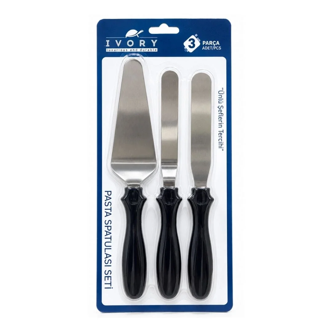 3 Parça Pasta Spatulası görsel 2