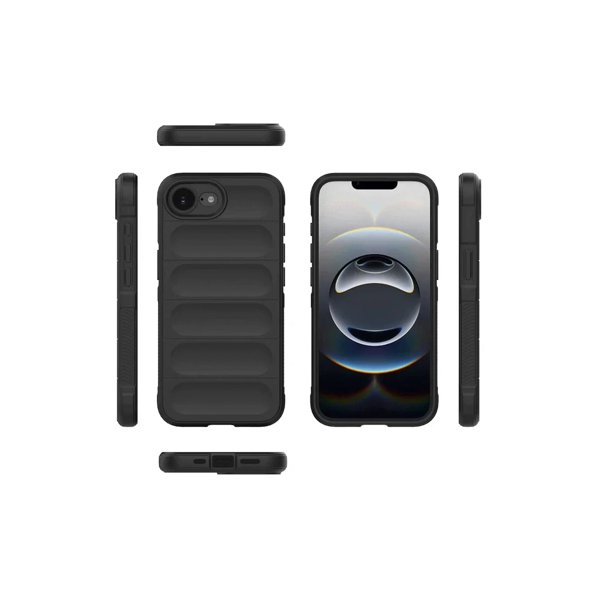 Apple iPhone 16E Kılıf Optimum Silikon - Lacivert görsel 2