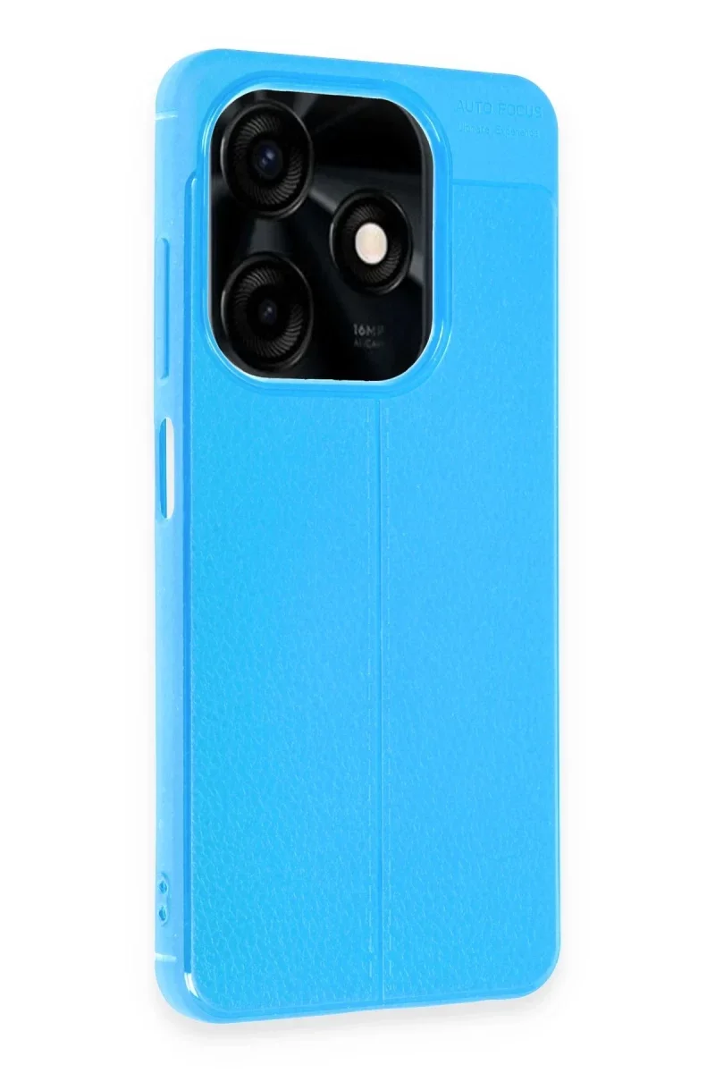 Tecno Spark Go 2024 Kılıf Auto Focus Kapak - Mavi görsel 2