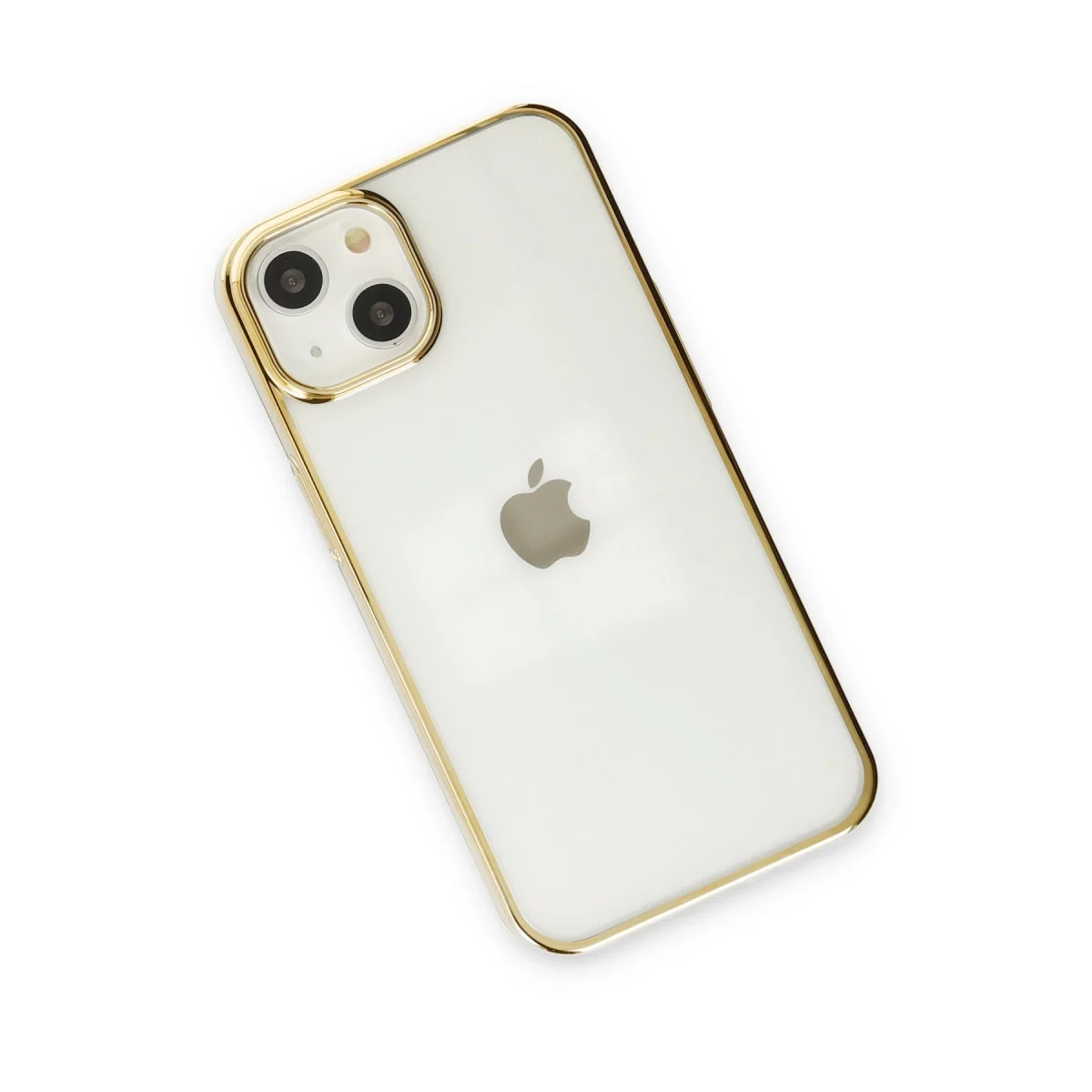 Apple İphone 14 Plus Kılıf Element Silikon - Gold görsel 3