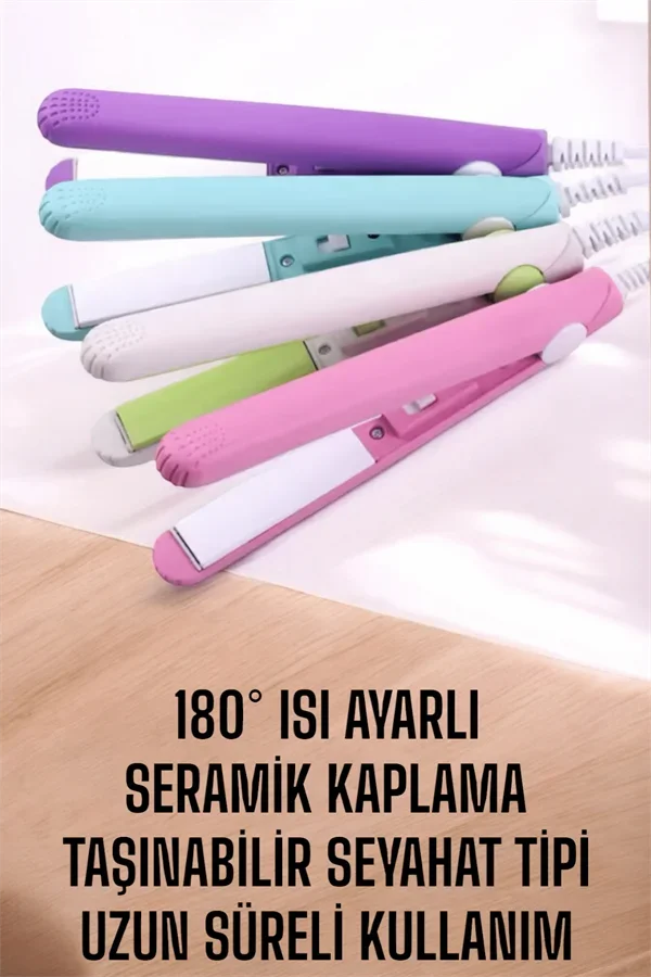 180°C Isı ve Uzun Süre Kalıcı Düzlük Sağlayan ni Saç Düzleştirici görsel 4