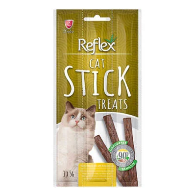Stick Hindili ve Kuzulu Tahılsız Kedi Ödül Çubuğu 3x5 Gr
