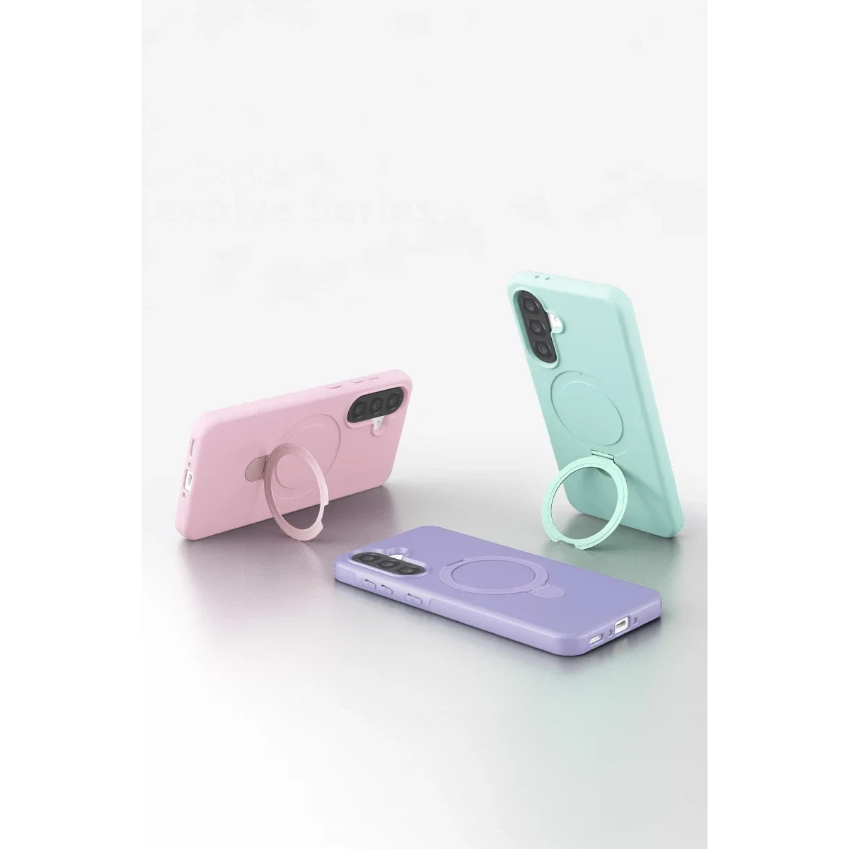 Samsung Galaxy A36 Regal Magsafe Standlı Kapak - Lila görsel 5