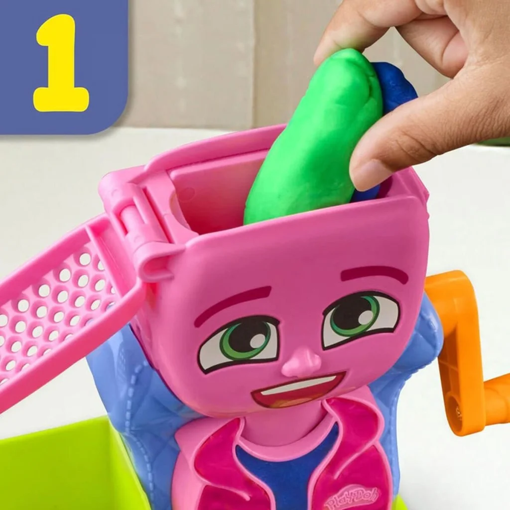 F8807 Play-Doh Renkli Kuaför Salonu+3 yaş görsel 4