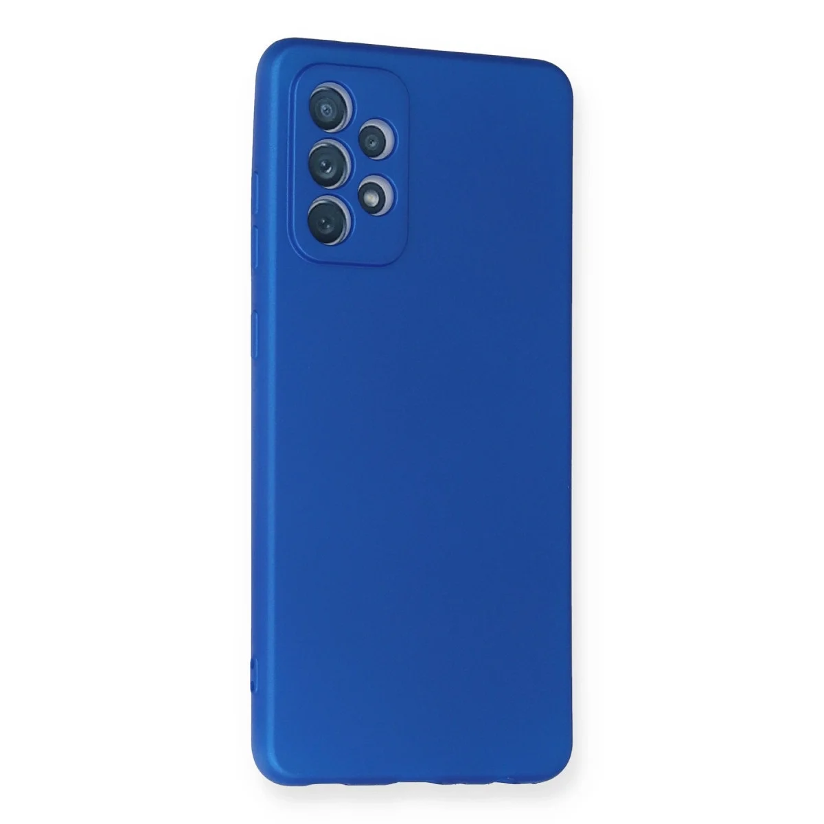 Samsung Galaxy A72 Kılıf First Silikon - Mavi görsel 2