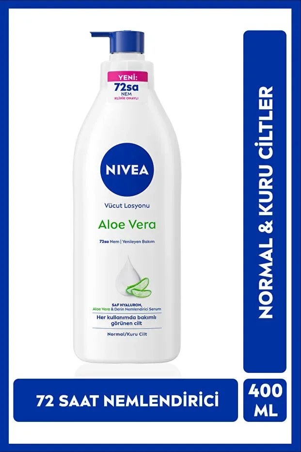 Besleyici Vücut Sütü Yoğun Nem 400 ml - Aloe Vera