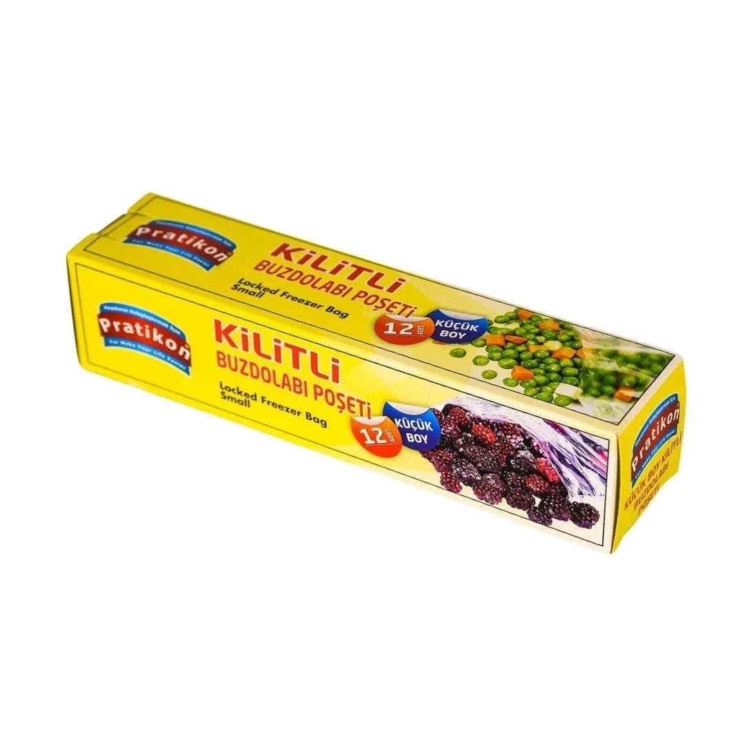 Küçük Kilitli Buzdolabı Poşeti