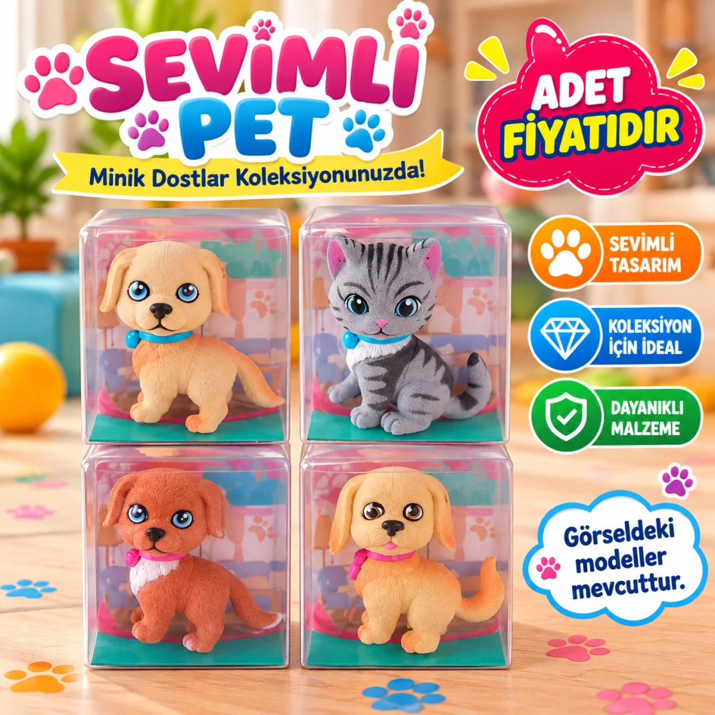 KZL-8910-E48 KEDI KOPEK 24 LU STANDTA (adet fiyatıdır)