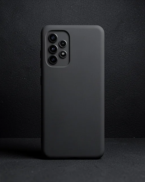 Samsung Galaxy A33 5g Kılıf First Silikon - Siyah