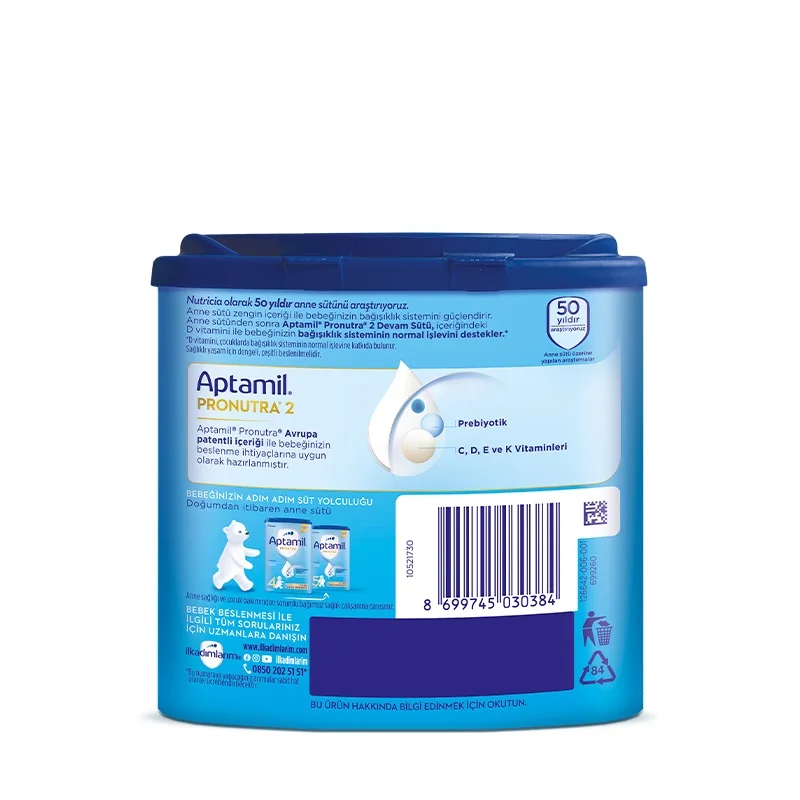 Devam Sütü Maması No2 6-9 Ay 350 Gr görsel 2