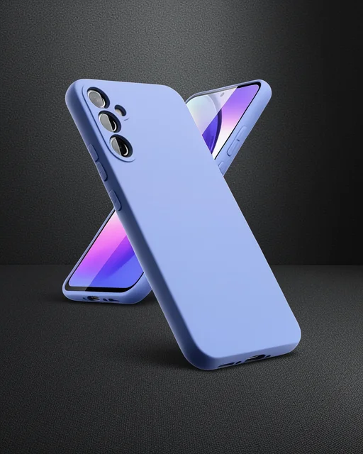 Samsung Galaxy A24 4g Kılıf First Silikon - Lila