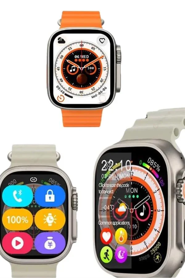 Akıllı Saat GPS Özelliği Bildirim Görme Adımsayar Sesli Görüşme Yapabilen Yeni Nesil görsel 4