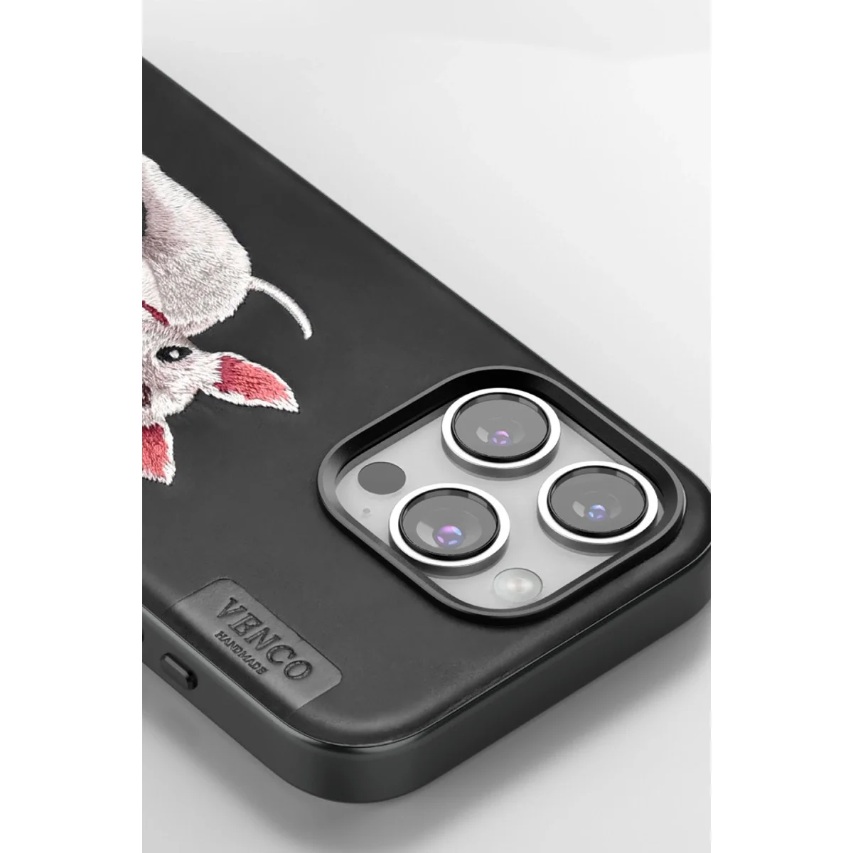 Venco Apple İphone 16 Pro Max Perma Desenli Kapak - Siyah görsel 2